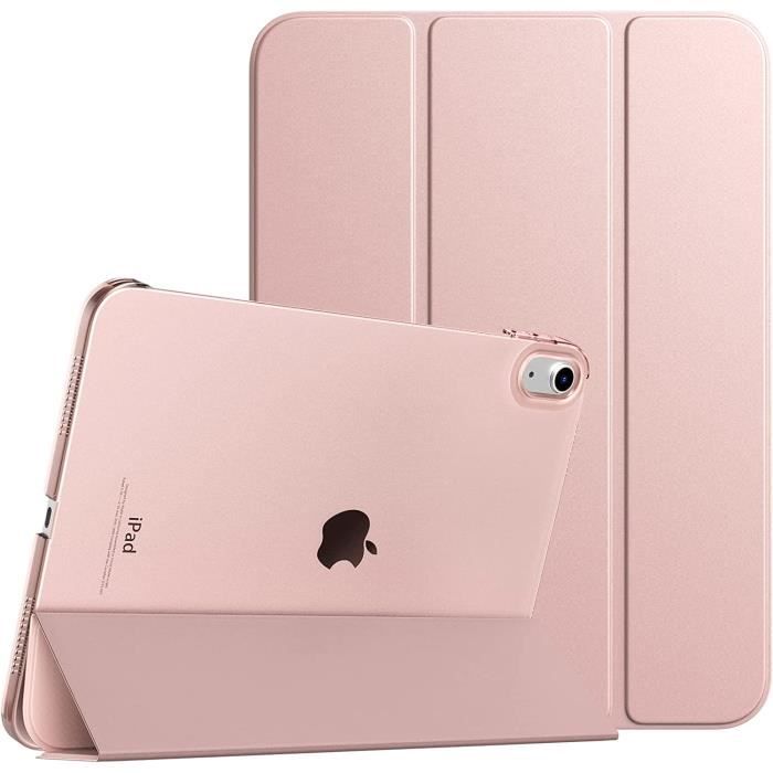 Etui coque - XEPTIO - Apple iPad 10ème génération 2022 - Violet - Cuir