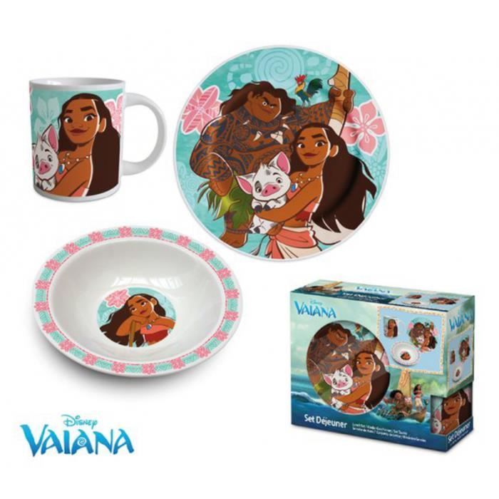 SET DEJEUNER 3 PCS CHEVAL ASSIETTE PLATE TASSE ASSIETTE CREUSE CERAMIQUE
