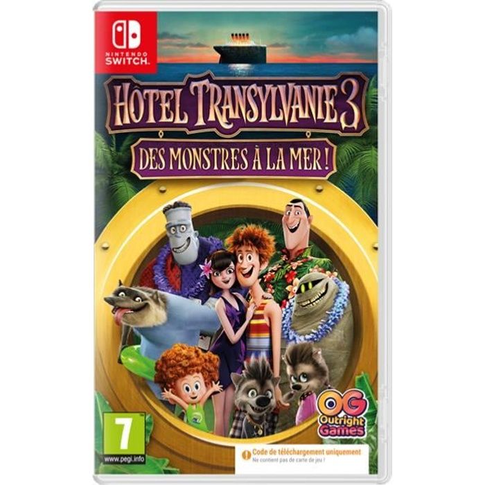 Hôtel Transylvanie 3 : Des Monstres À La Mer Code De Téléchargement Uniquement Switch - vue 2