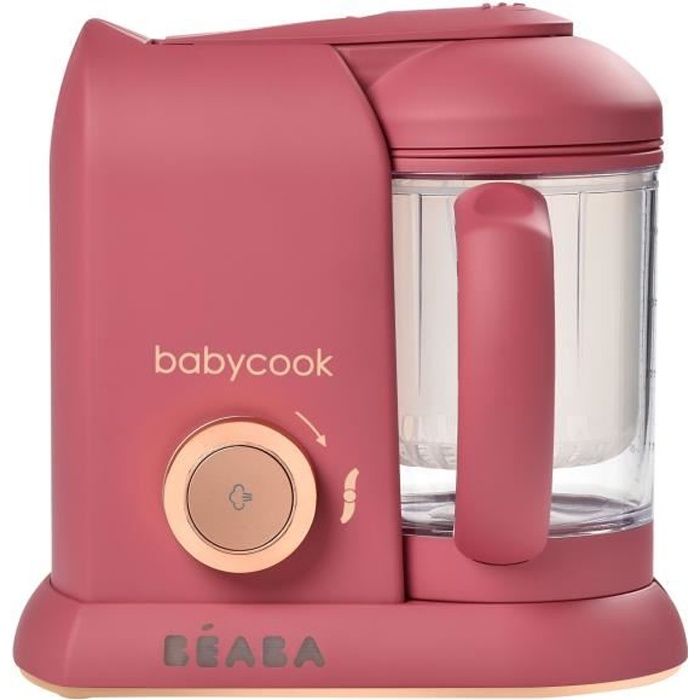 Beaba Robot Bebe Babycook Solo Litchee Rose Fonce Achat Vente Robot Bebe Cdiscount