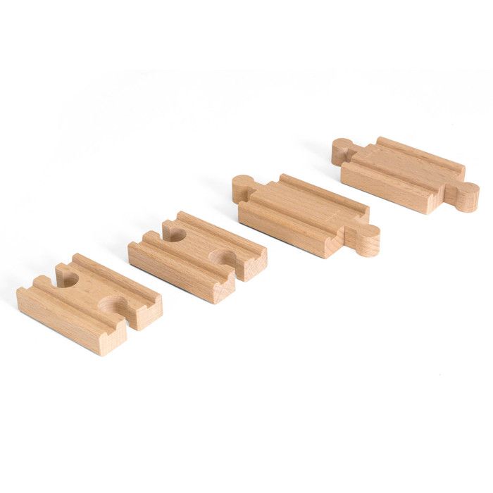 Lot 4 mini rails double mâle / double femelle - Cdiscount Jeux - Jouets