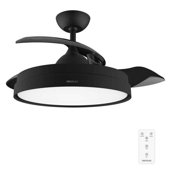 Cecotec Ventilateur de plafond EnergySilence Aero 4280 Invisible Black - Cecotec