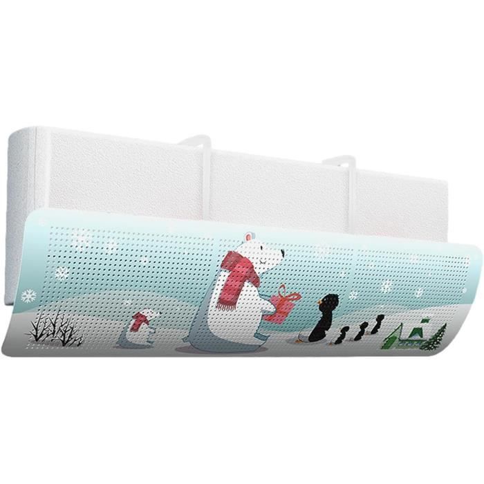 Déflecteur D'Air Rétractable Pour Climatiseur - Anti-Courant D'Air Avec Filtre Optionnel