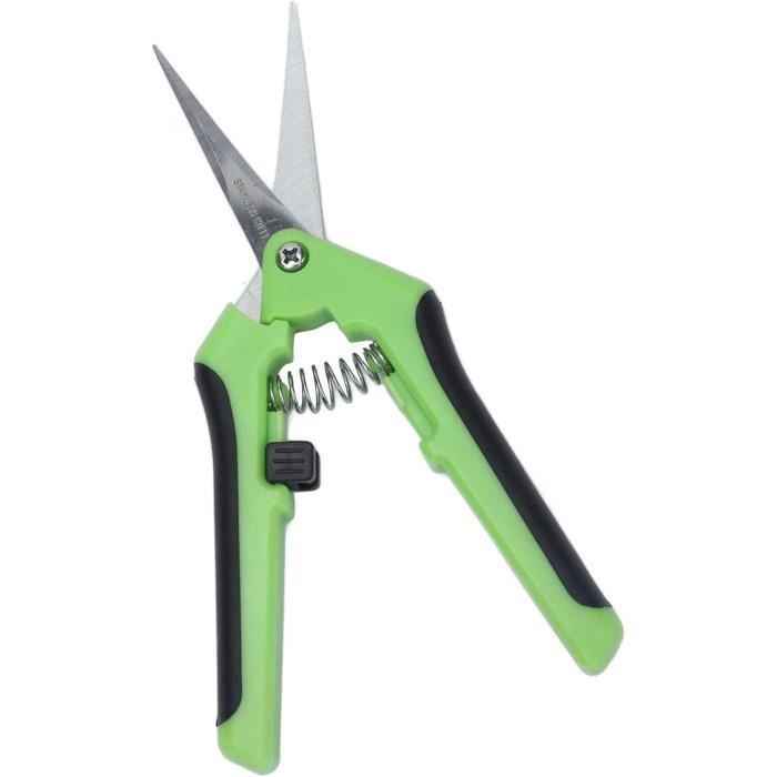 Qiilu Cisailles à Coudre Ciseaux à Fil Coupe Facile En Acier Inoxydable Rouge Ciseaux De Couture