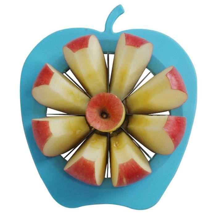 coupe-fruits multifonction 304 en acier inoxydable outil de coupe de pommes accessoire de cuisine 8 petals Small Coupe-fruits 