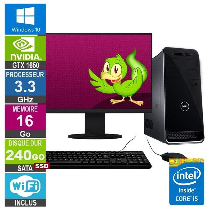 PC Gamer LPG 8900 i5 6400 3.30GHz 240Go SSDGTX 165024 Très bon état - vue 3