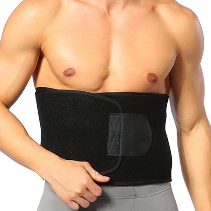 Ceinture De Sudation Abdominale Pour Homme - Taille XL - Noir - Néoprène - Neuf Avec étiquettes
