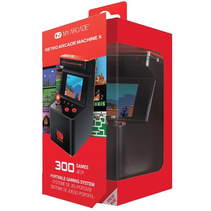 Console portable My Arcade Retro Machine X 300 jeux vidéo &