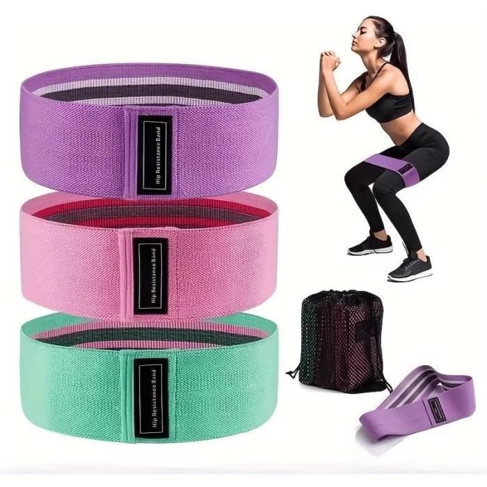 Lot De 3 Bandes Élastiques De Fitness Cucuba - Résistances 5kg, 15kg, 35kg - Crossfit