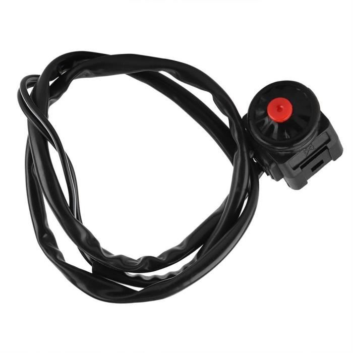 Bouton Klaxon Universel Pour Volant De Voiture - Métal Et Plastique - Noir