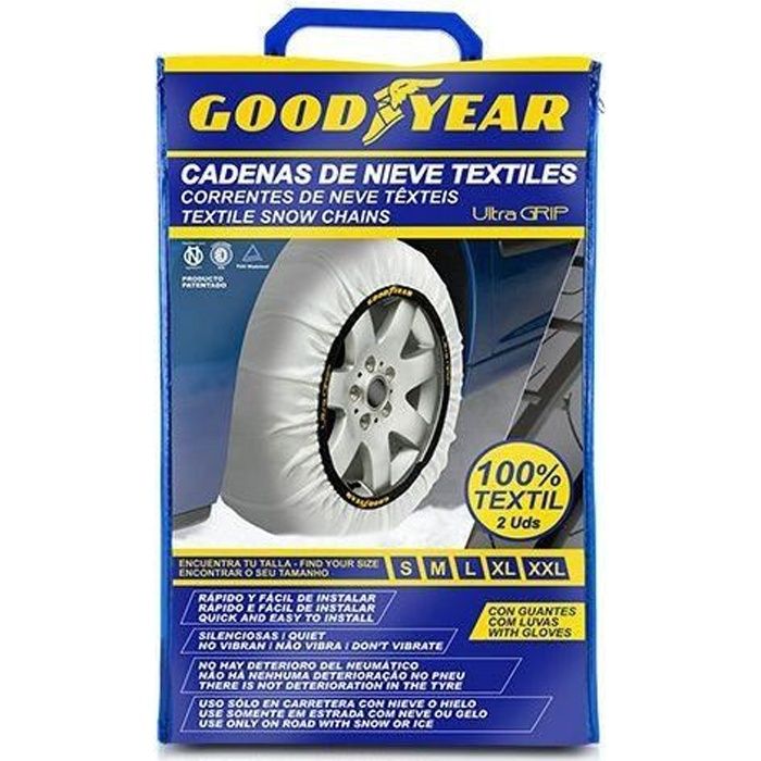 Chaînes à Neige Goodyear Metalicas T.65 9mm Chaînes à Neige Goodyear Metalicas T.65 9mm