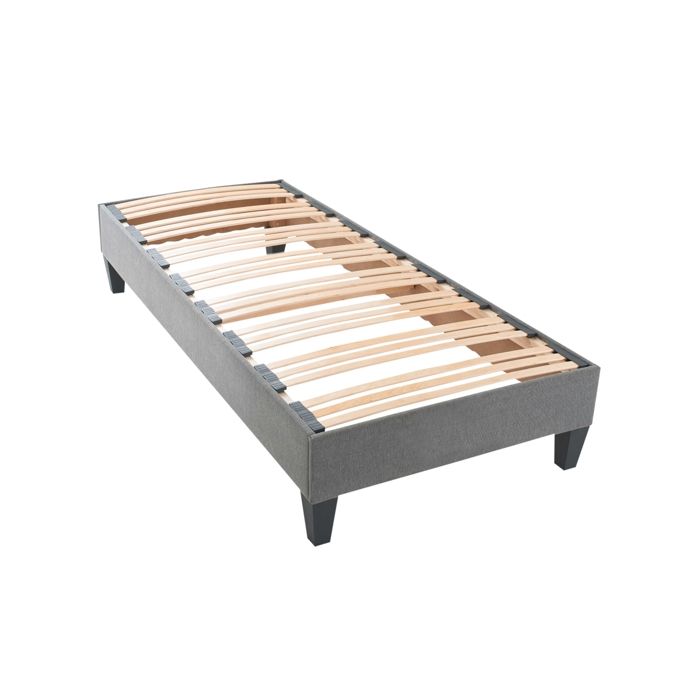 Sommier en kit Ergostar Gris clair 90x200 cm Sommier en kit Ergostar Gris clair 90x200 cm
