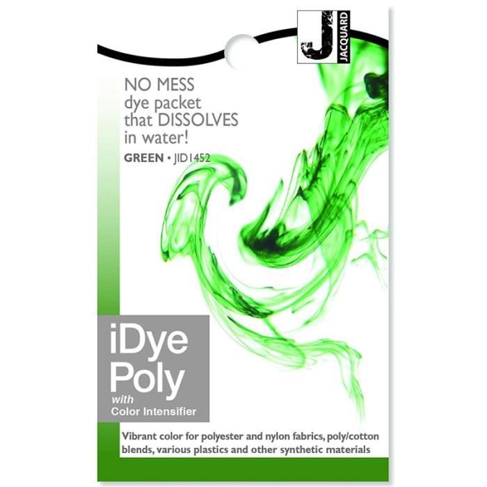 Teinture Polyester iDye Poly - Vert - 14 g - Cdiscount Au quotidien