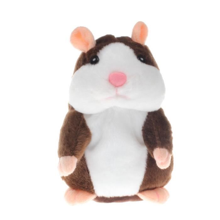 hamster parlant peluche