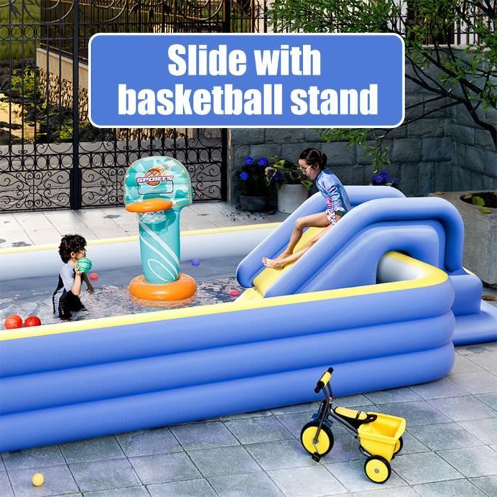 Water Ball Gonflable 2 Mètres - Boule Aquatique Transparente PVC - Pour Piscine, Plage, Jeux D'Eau - 1-2 Personnes