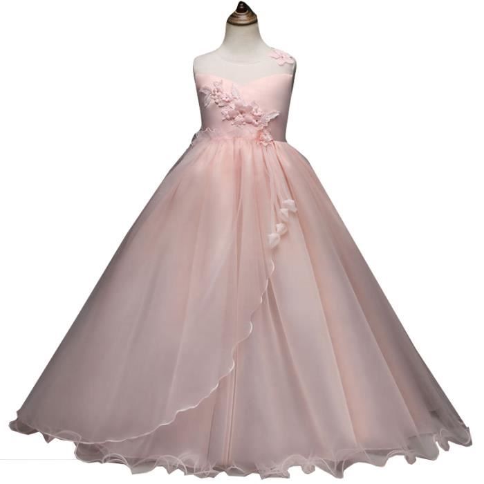 Robe Fille Mariage Et Cérémonie Robe Longue Fille Pour Enfant 7 18 Ans