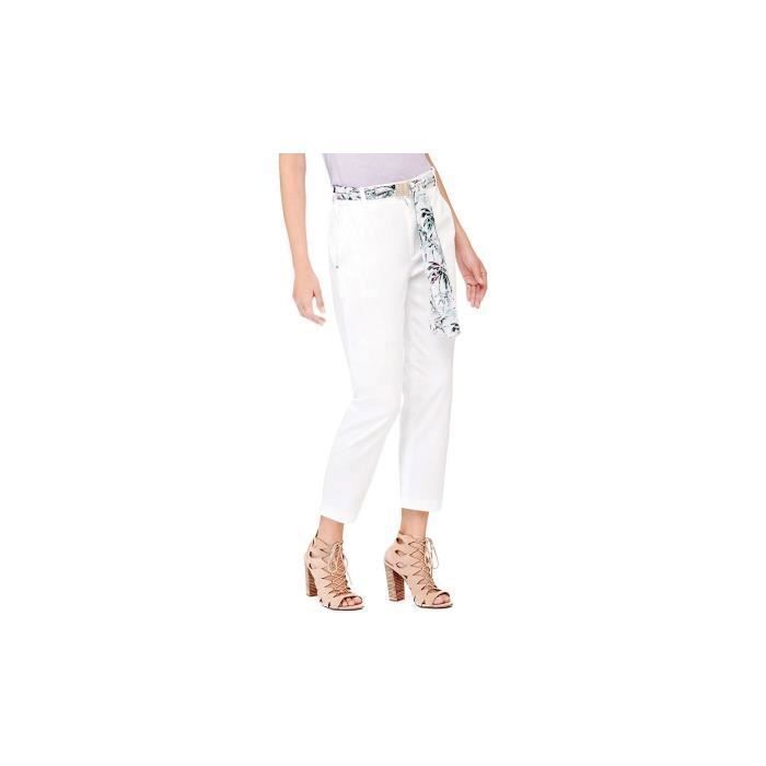 PANTALON JOGGING LOGO Guess blanc vêtements femme | Galeries Lafayette |  Galeries Lafayette