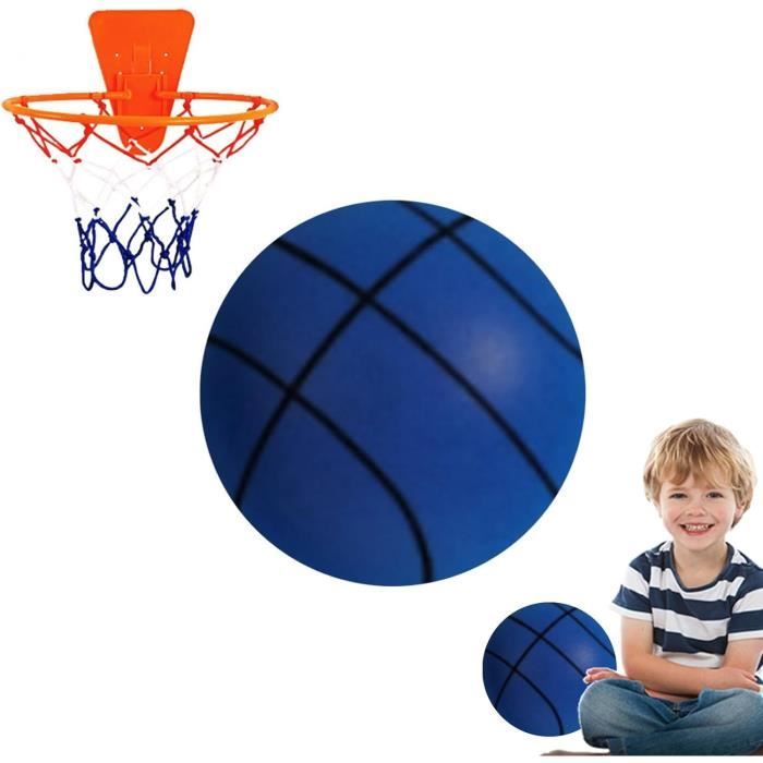 Ballon De Basket Silencieux Taille 7 Et 5 - En Mousse PU - Pour Jouer En Intérieur Sans Bruit