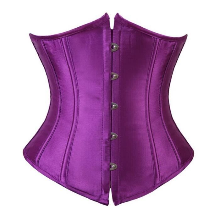 Bustier femme,Corset à lacets pour femmes,sous le buste,cintré à la