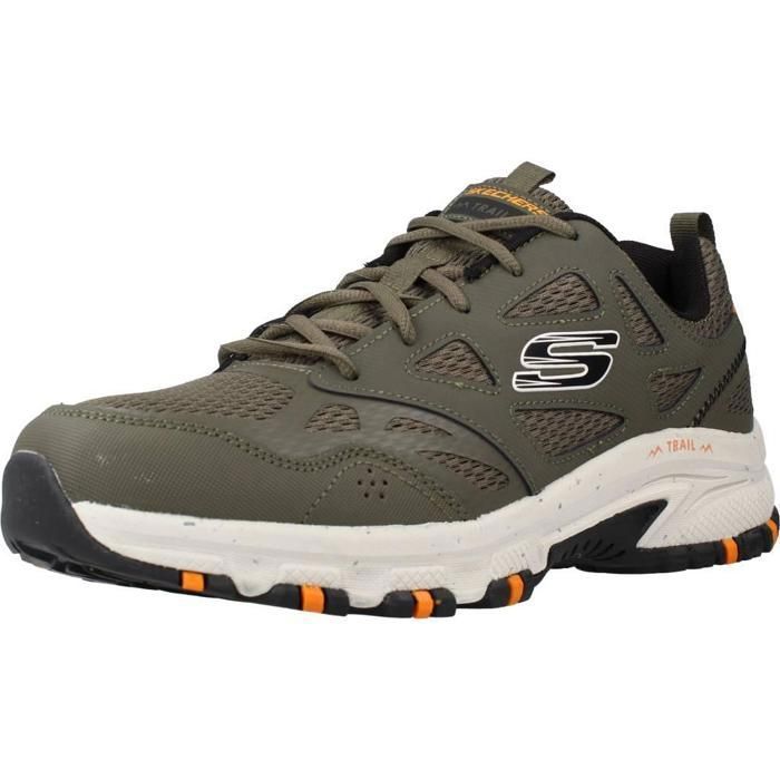 Skechers Sport > Zapatillas Hombre Modèle Chaussure Skechers Modèle Hillcrest - Coleur Vert