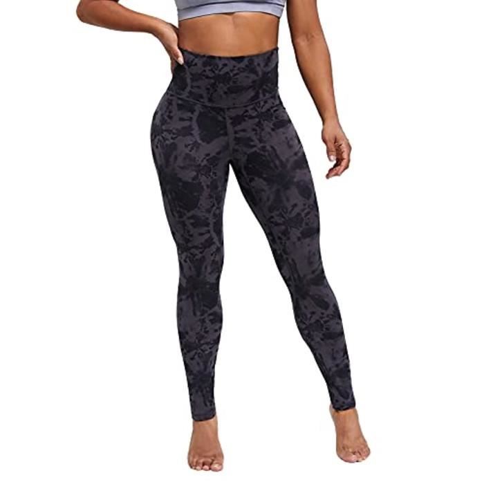 THE GYM PEOPLE Pantalon De Yoga épais à Effet Gainant De Taille Haute Pour Femme, Leggings Avec Poches, Idéal Pour L'entraînement, La Course à Pied Et