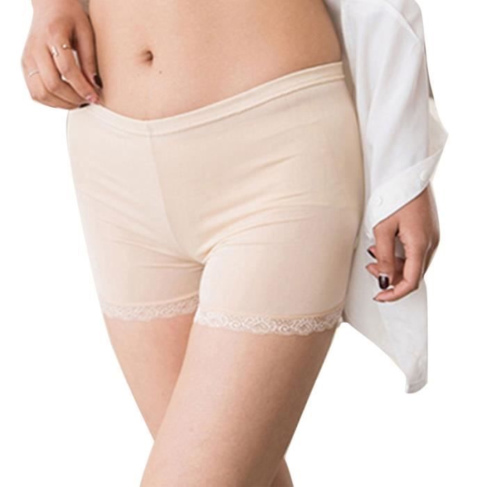 Lot 4 Shorts Modelage Fibre Ionique Soie Glacée - Amincissant Brûle-Graisses