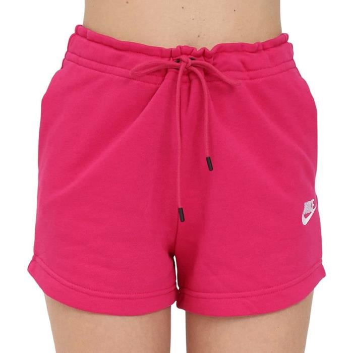 Short Rose Fuchsia Femme Nike Essential Pink - Cdiscount Prêt-à-Porter