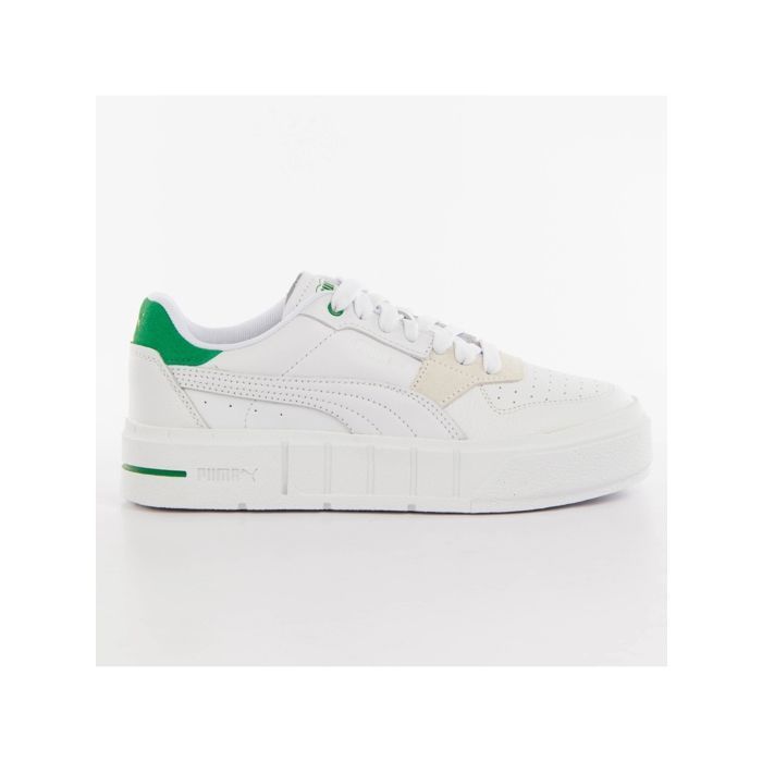 Puma Baskets femme Puma Cali Court Match - white/archive green - 38