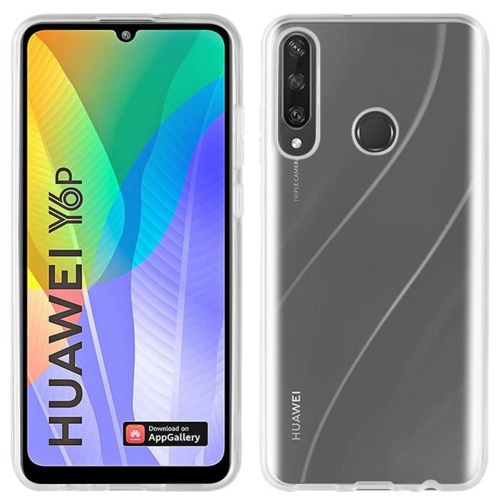 MUVIT FOR CHANGE COQUE RECYCLETEK TRANSPARENTE SOUPLE: HUAWEI Y6P