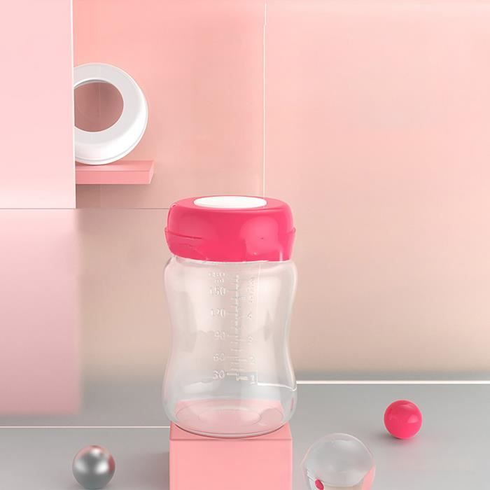 Bouteilles De Lait Imprimées - Lot De 2 - 500 Ml Chacune - Plastique Pratique - Pour Boissons Froides, Lait, Smoothies - Bouchon étanche
