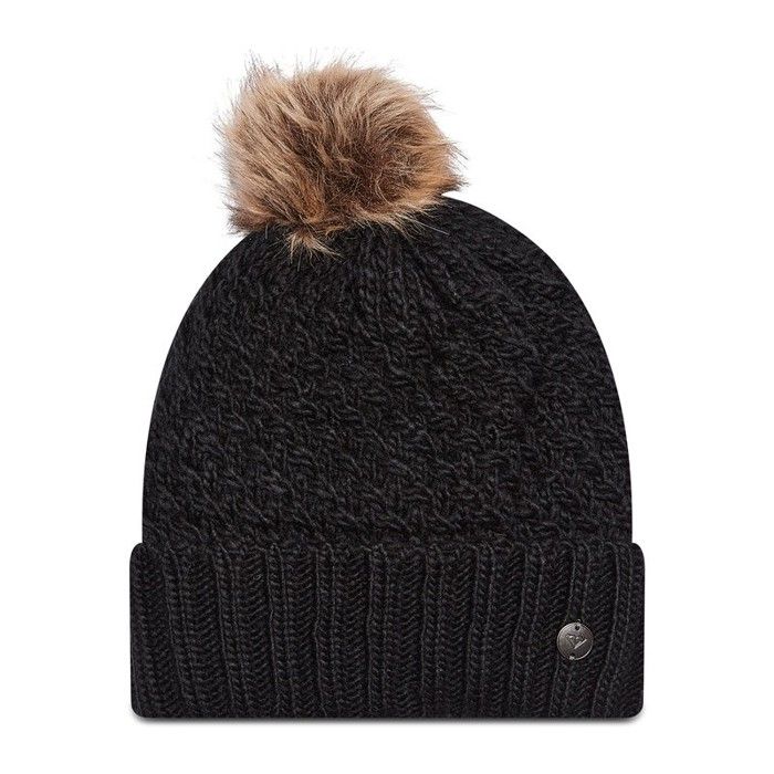 ROXY - Bonnet à pompon - noir - Accessoires