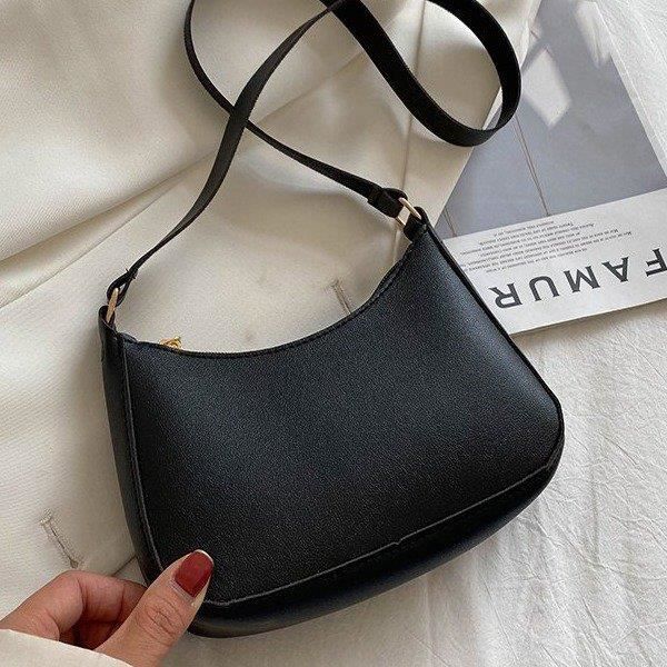Sac à Main Bandoulière Rétro Pour Femme En Simili Cuir Marron - Neuf Avec étiquettes