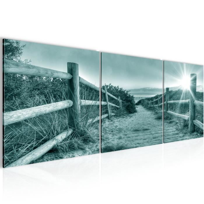 Impression sur toile tableau sur toile châssis bleu paysage plage mer marin peinture 323 cuisine chambre à coucher salon couloir 50 x 50 cm | Leroy Merlin Impression sur toile tableau sur toile châssis bleu paysage plage mer marin peinture 323 cuisine chambre à coucher salon couloir 50 x 50 cm | Leroy Merlin
