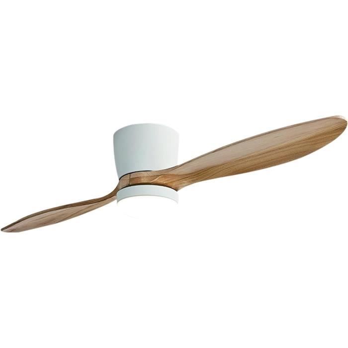 Ventilateur De Plafond Avec LED Dimmables Et Pales Réversibles – NEUF