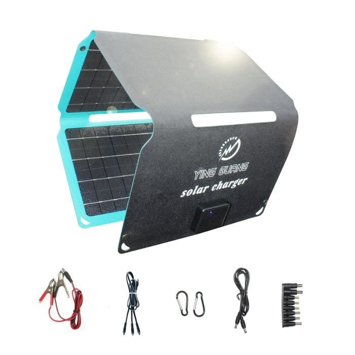45W Panneau Solaire Pliable ETFE Monocristallin Chargeur