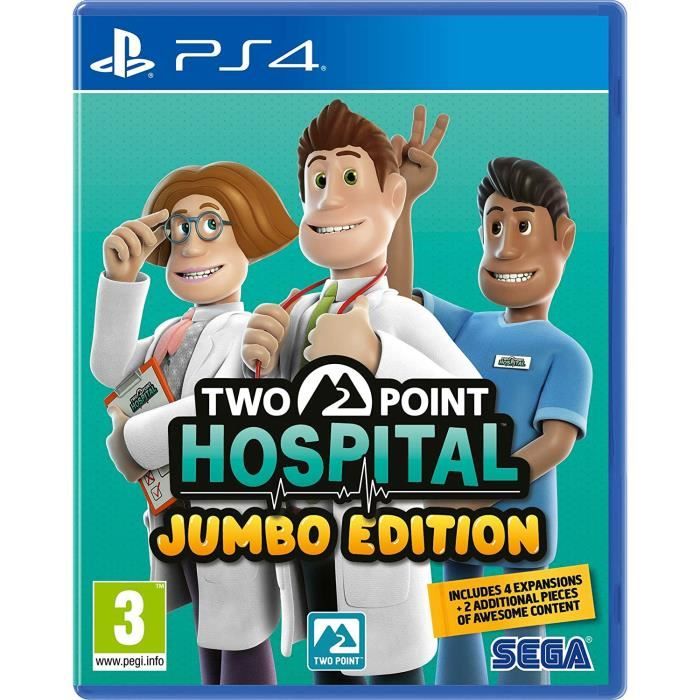 SEGA Two Point Hospital Jumbo Edition Multilingue PlayStation 4 - vue 5