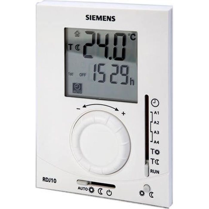 Thermostat d'ambiance programmable journalier RDJ RDJ10 RDJ100