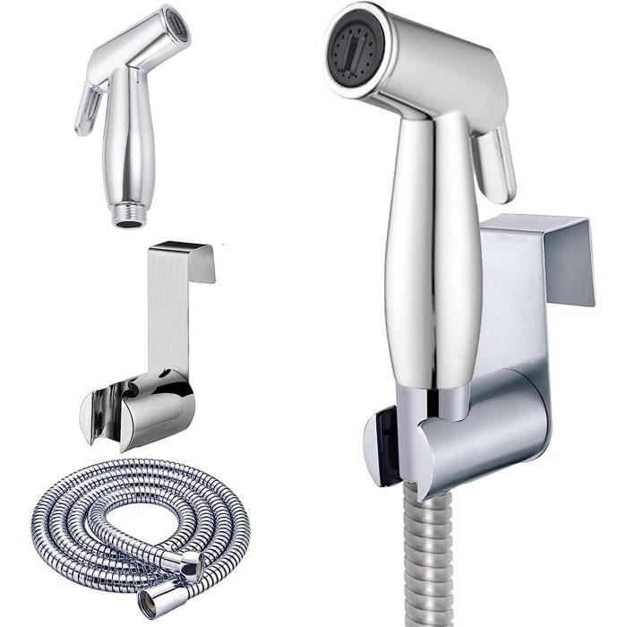 Pulvérisateur Bidet à Main - Pommeau De Douche Shattaf + Tuyau 2m, Neuf