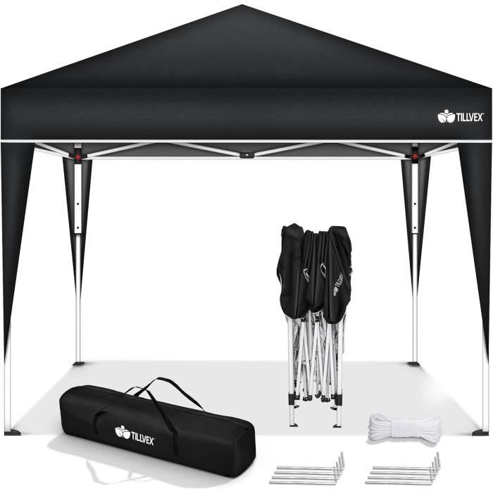 Table Pliante Jardin Tillvex 180x75cm | Plastique Résistant | Capacité 200kg | Avec Poignée De Transport