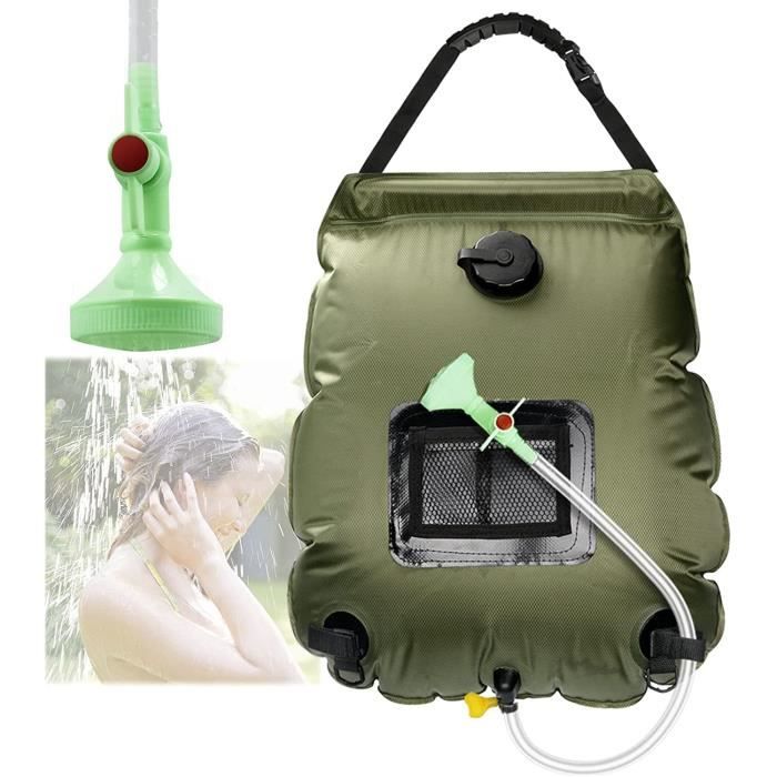 Douche Solaire De Camping 20L, Sac Pliable Froyak Pour Outdoor, Randonnée, Plage