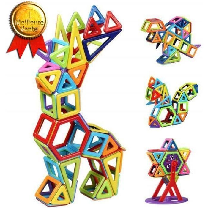 TD® Bloc Construction Magnétique Enfant 108 Pièces Mini Jeux Construction  Aimanté Jouet Éducatif Créatif, Cadeau Anniversaire Fête - Cdiscount Jeux -  Jouets