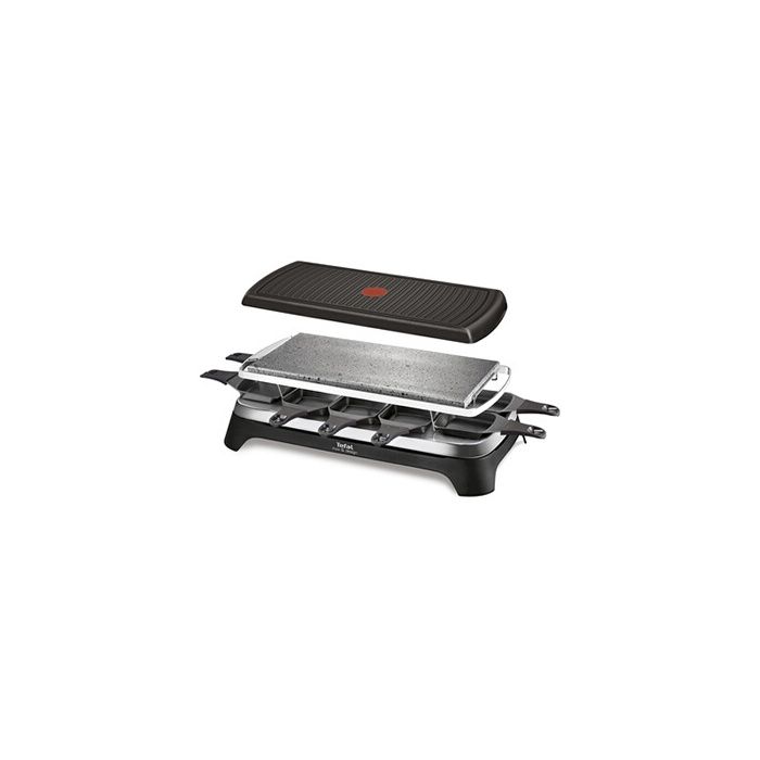 TEFAL Appareil à raclette, 6 personnes, Compact, Rangement facile, Livre de  recettes inclus, Fabriqué en France RE12C801 - Cdiscount Electroménager