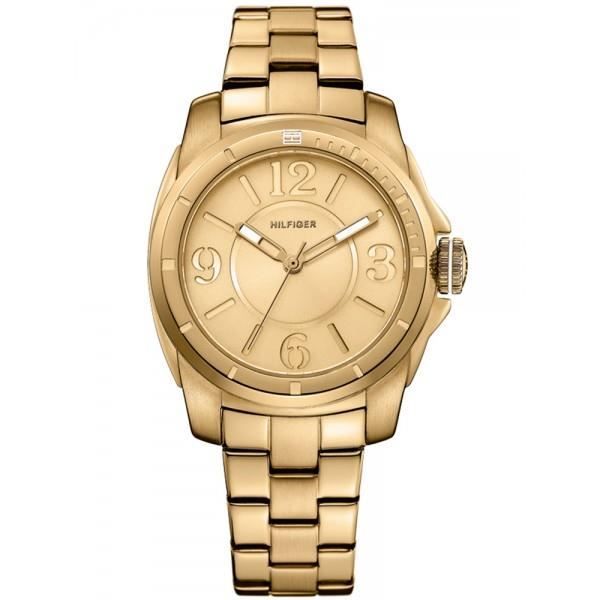 TOMMY HILFIGER Montre -  - 1781325 - Or - Bleu - Quartz - Analogique 