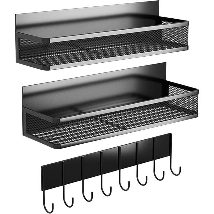 Set De 12 Pots à épices Magnétiques HOMGEN - Acier Inoxydable 100ml - Couvercles PC Transparents - Lavables Lave-vaisselle
