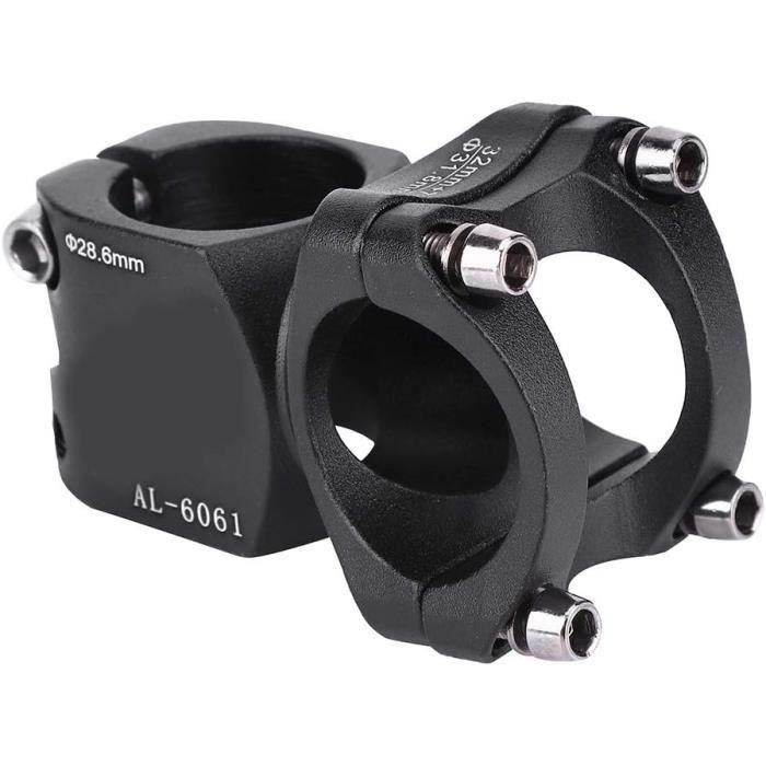Potence VTT Courte 35mm En Alliage Aluminium CNC - Pour Fourche 28.6mm Et Guidon 31.8mm - Couleurs Variées