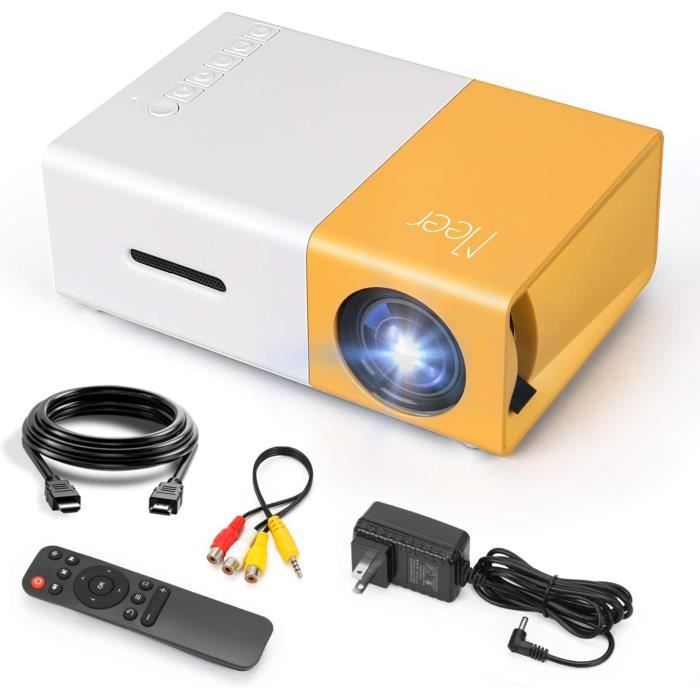 Vidéoprojecteur, Mini Pico Portable Led Lcd Projecteur Théâtre Avec