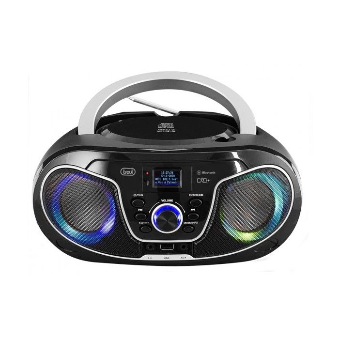 RADIO CD DAB LED CMP 588 DAB BT NOIR TREVI