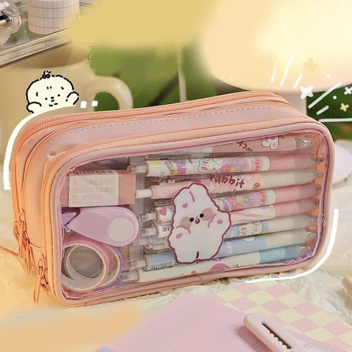 Trousse Pour Stylos En Plastique - Transparent CLAIREFONTAINE