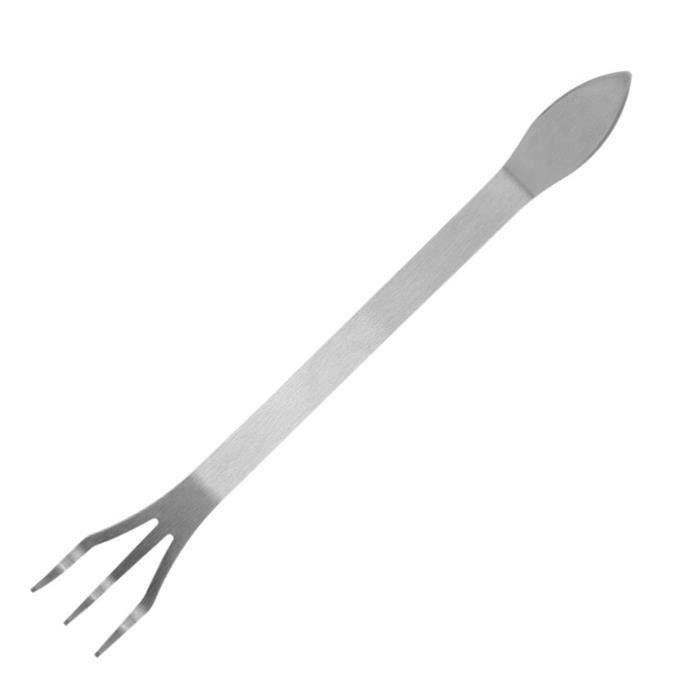 Râteau Bonsaï 3 Dents Acier Inoxydable - Aération Sol, Désherbage - Poignée Ergonomique