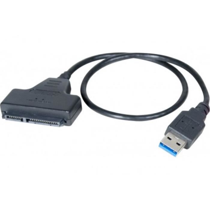 Adaptateur IDE SATA vers USB 2 pour 3'5 5'25 2'5, 3 en 1 USB 2.0 vers IDE  SATA 2.5 3.5 Disque Dur Boîtier pour Disque Dur IDE 2,5 - Cdiscount  Informatique